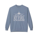 F-4 Phantom Veteran Midweight Sweatshirt with Jet Fuel Quote