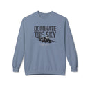 Unisex aviation graphic crewneck sweatshirt