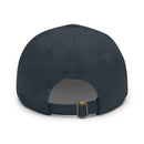 Dad Hat - F-15 Eagle Leather Patch Military Aviation Cap