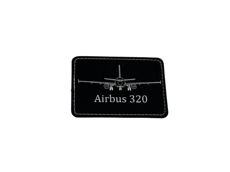 Airbus 320 Patch, Black