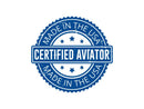 C-130 Leather Patch with Adhesive Back