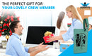 Luggage tag for airline crew