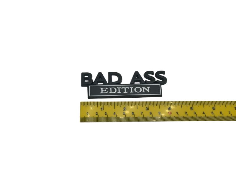 Bad Ass Edition Emblem, Metal Emblem