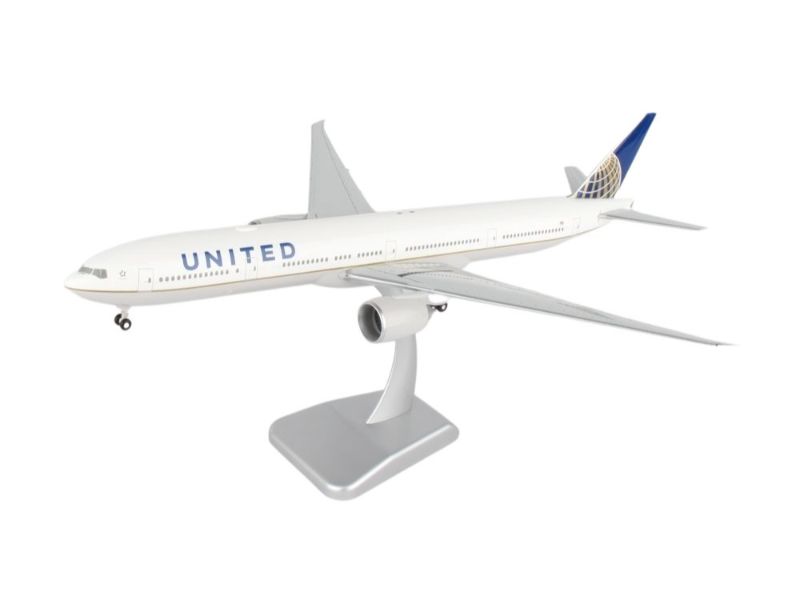 United B-777-300ER Model with Gear, 1/200 Scale | Air Speed Junkie