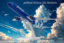 SKYMARKS JETBLUE A321 1/150 BALLOONS SKR1187