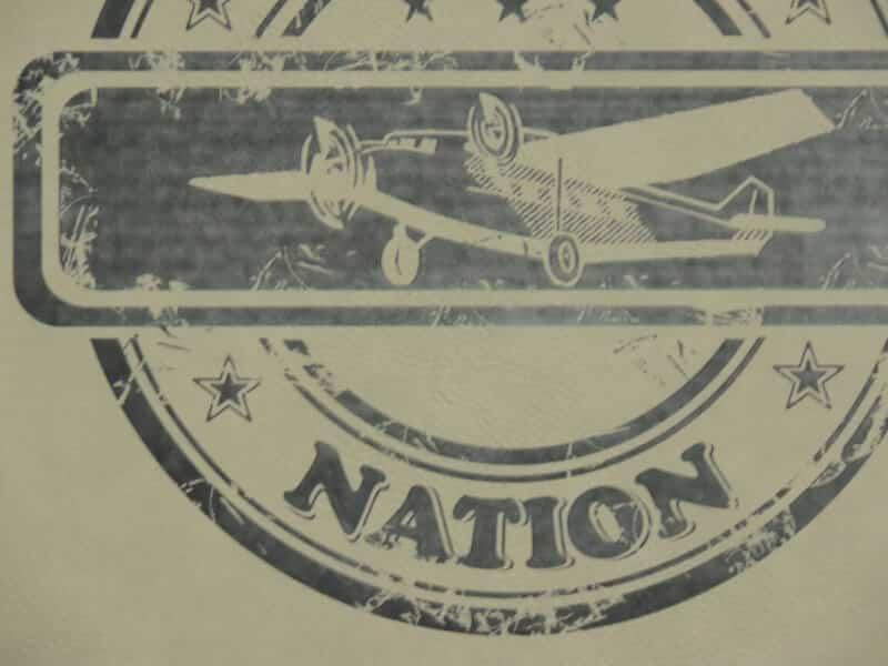 Aviation Nation 10-10, Vintage Aircraft Wall Art