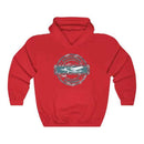 aviation hoodie, aviation clothing, red