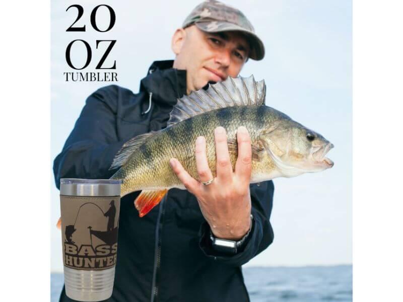 fishing mug, bass fishing cup, fisherman gift