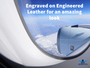 Boeing 737 Gift, Leather Aviation Art - Airspeed Junkie