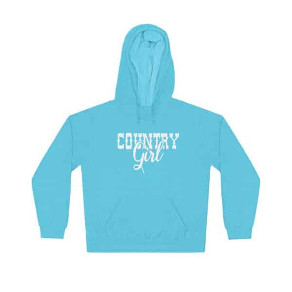 Country Girl White Hoodie Graphic pool