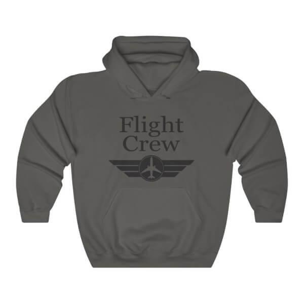 Flight Crew Hoodie, charcoal