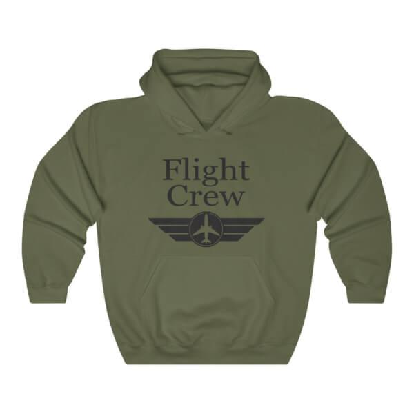 Flight Crew Hoodie, military green