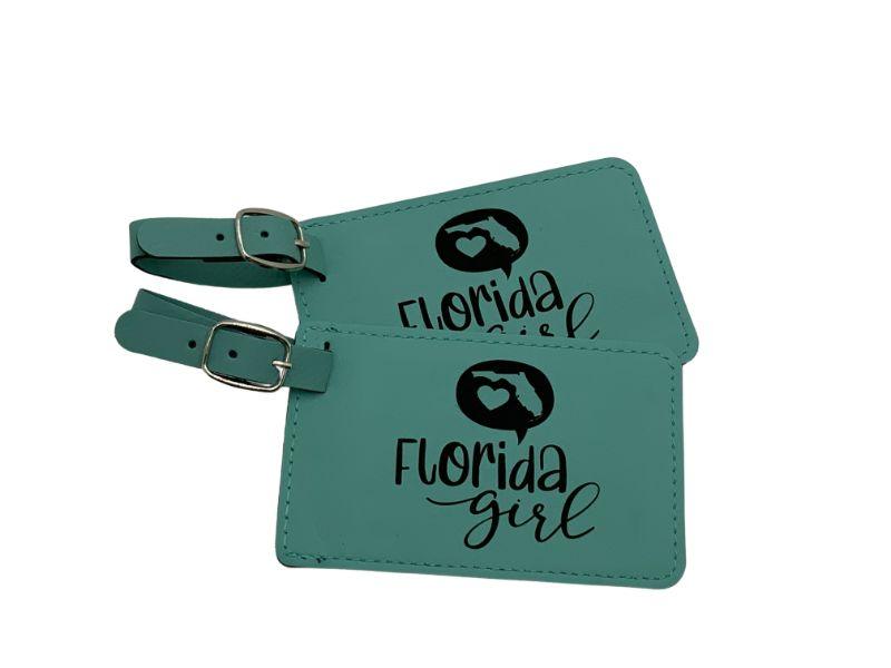 Florida Girl, Luggage Tag, Gifts for Her, Luggage Accessories - Airspeed Junkie