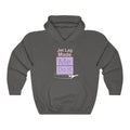 Jet Lag Hooded Sweatshirt, charcoal