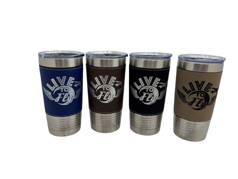 Laser Engraved Stainless Steel Insulated Tumblers
