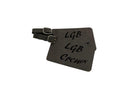 Long Beach Crew Base, Leather Luggage Tag, Jetblue - Airspeed Junkie