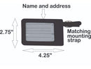 Bag Back Dimensions