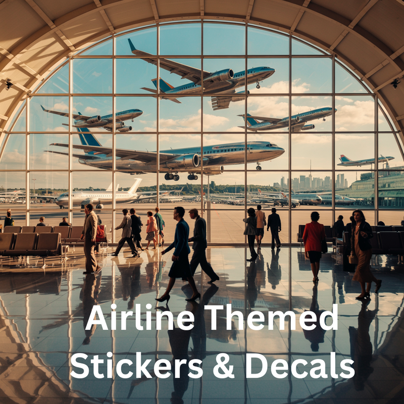 Next Flight Sticker Who Has the Best Selection of Airline Themed Stickers and Decals?