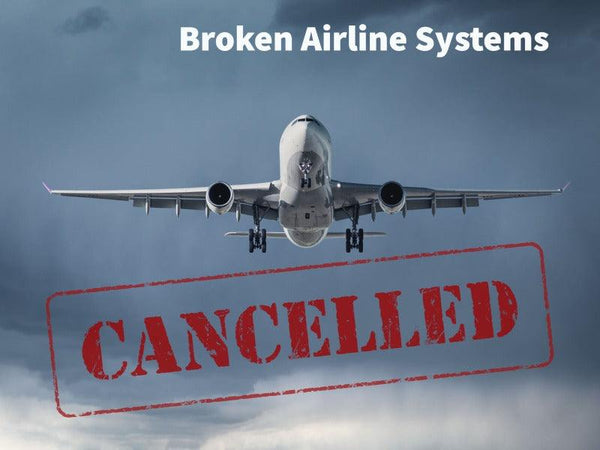 broken airline operations, as soon as possible