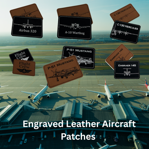Who Makes the Cool Engraved Leather Aircraft Patches in the USA