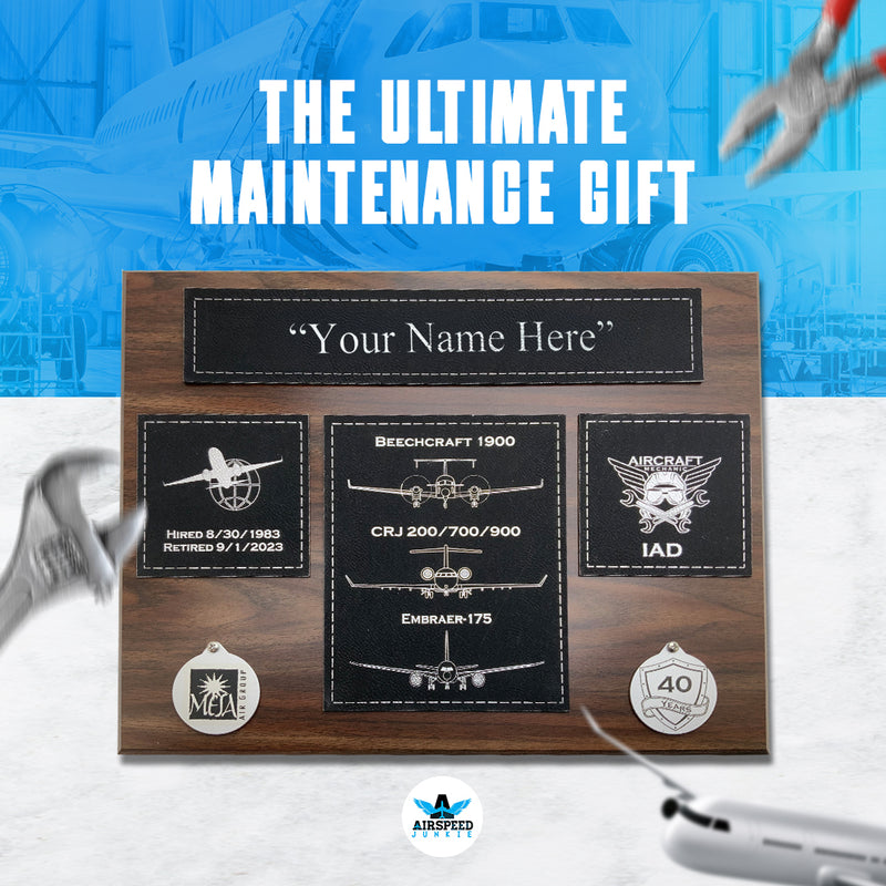 Airline Mechanic Retirement Gift, Technicians