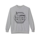 Boeing 737 crewneck sweatshirt aviation design