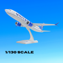 United Airlines 737 MAX 8 Skymarks Model - Takeoff Angle View