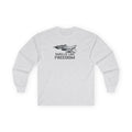 F-4 Smells Like Freedom Long Sleeve Tee — Vintage Fighter Jet Graphic