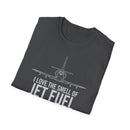 A-4 Skyhawk Jet Fuel Softstyle T-Shirt - Military Veterans Aviation Enthusiasts
