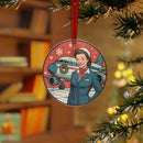 Holiday Ornament - Vintage Stewardess/Flight Attendant
