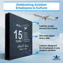 Fifteen Year Crewmember Anniversary Gift, Wall Plaque, 15 Years