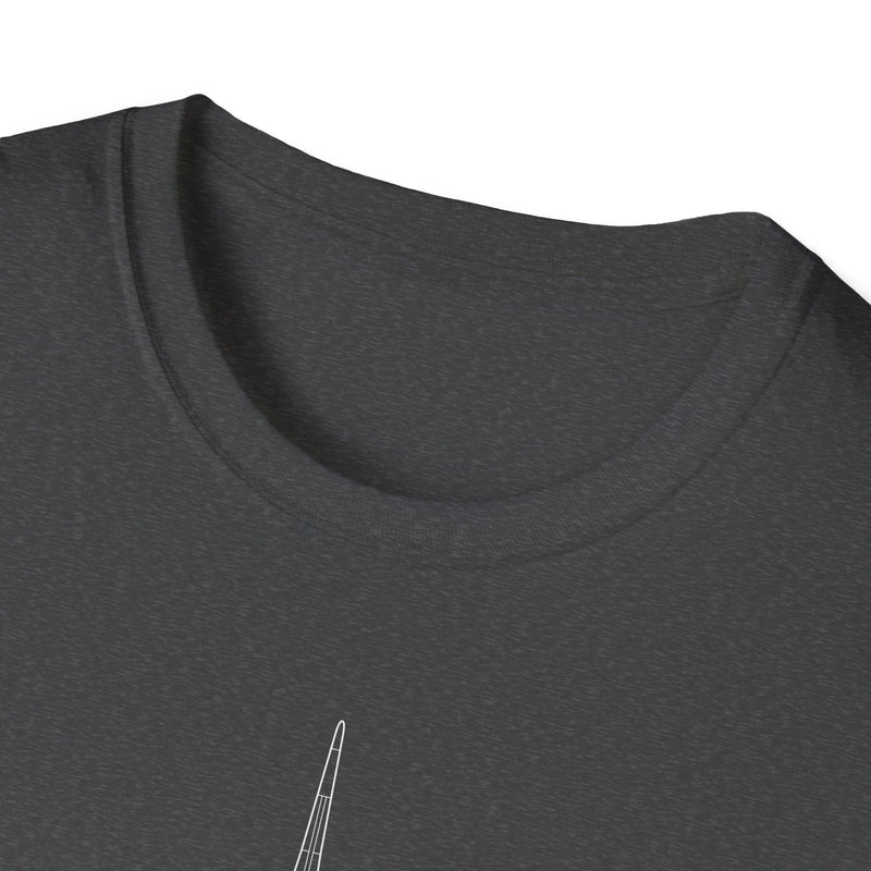 A-4 Skyhawk Jet Fuel Softstyle T-Shirt - Military Veterans Aviation Enthusiasts