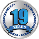 Milestone Lapel Pins, Years of Service, Anniversary Years