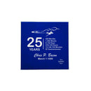 Twenty Five Year Crewmember Anniversary Gift, Wall Plaque, 25 Years