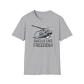 UH-1 Huey Helicopter "Smells Like Freedom" T-Shirt