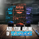 Customized Airline Acrylic LED Display