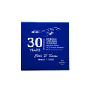 Thirty Year Crewmember Anniversary Gift, Wall Plaque, 30 Years