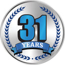 Milestone Lapel Pins, Years of Service, Anniversary Years