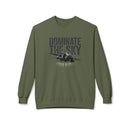 Dominate the Sky midweight fleece sweatshirt
