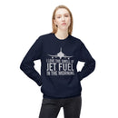 F-4 Phantom Veteran Midweight Sweatshirt with Jet Fuel Quote