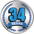 Milestone Lapel Pins, Years of Service, Anniversary Years