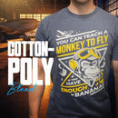 You Can Teach A Monkey To Fly, Pilot T Shirts