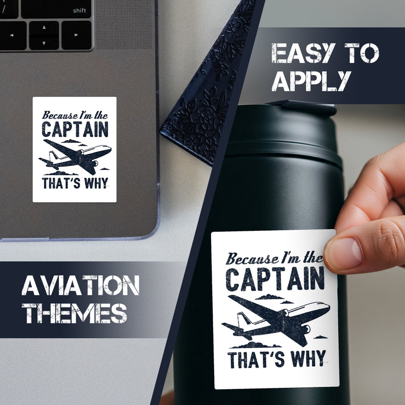 The Perfect Gift for Airline Captains: Because I'm The Captain That's Why