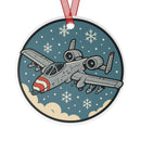 A-10 Warthog Ornament, Thunderbolt Holiday Christmas Ornament