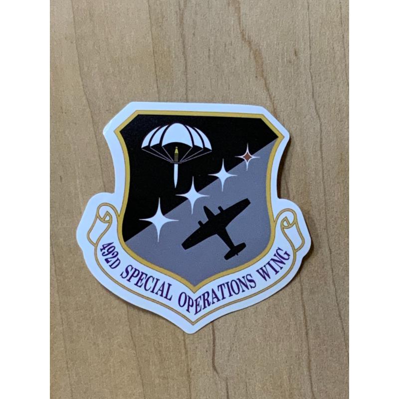 492D Special Operations Wing Sticker