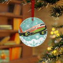 2025 Airplane Christmas Ornament, Vintage Travel Decor, Holiday Tree Decoration, Gift for Travelers