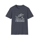 UH-1 Huey Helicopter "Smells Like Freedom" T-Shirt