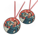 Holiday Ornament - Vintage Stewardess/Flight Attendant