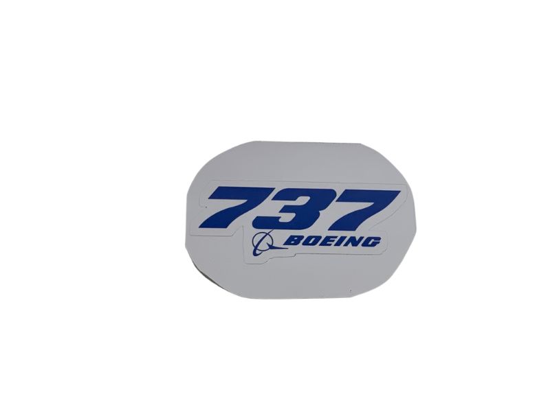 B-737 Sticker, Horizontal