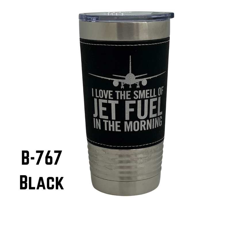 Jet Fuel, Coffee Mug, Pilot Gift, Insulated Stainless Steel Tumbler - Pilot Cup